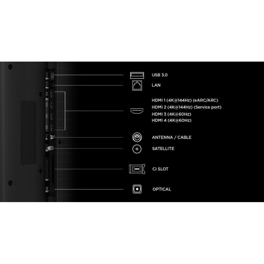 TCL 85RM7L RGB-Mini LED (2026) QLED televisie