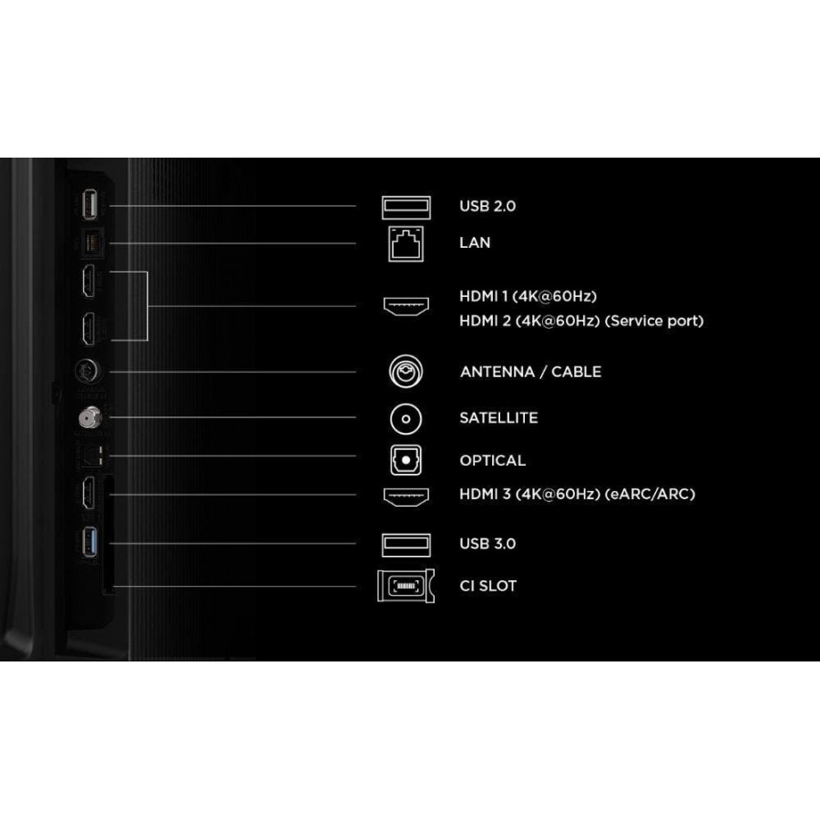 TCL 50QLED780L QLED (2026) QLED televisie