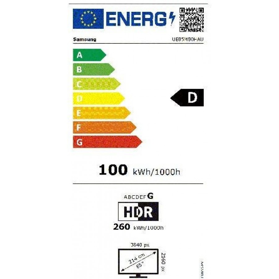 Samsung 85" Mini LED 4K M80H (2026) QLED televisie