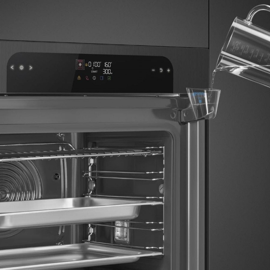 SMEG SO6202S3PB Musa inbouw combi-stoomoven