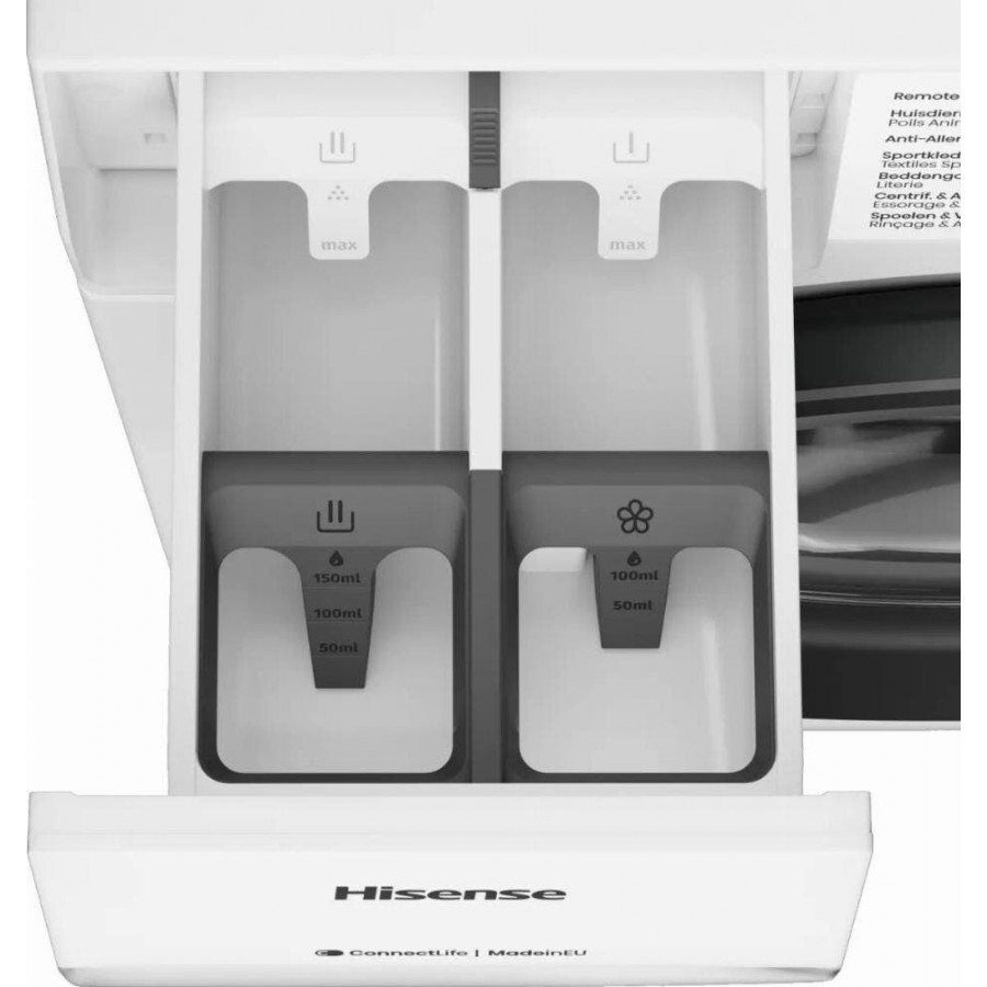 Hisense WF3E1043BWQ voorlader wasmachine