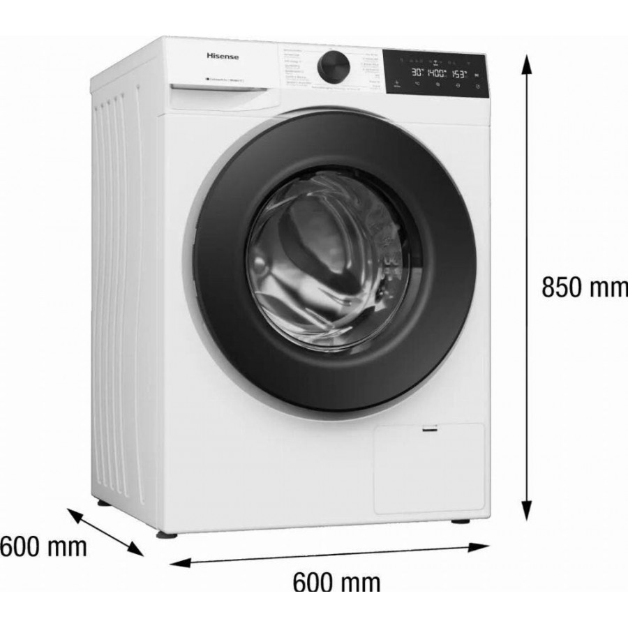 Hisense WF3E1043BWQ voorlader wasmachine