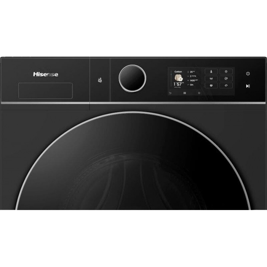 Hisense WD5I1245BBRH/BLX was-droogcombinatie