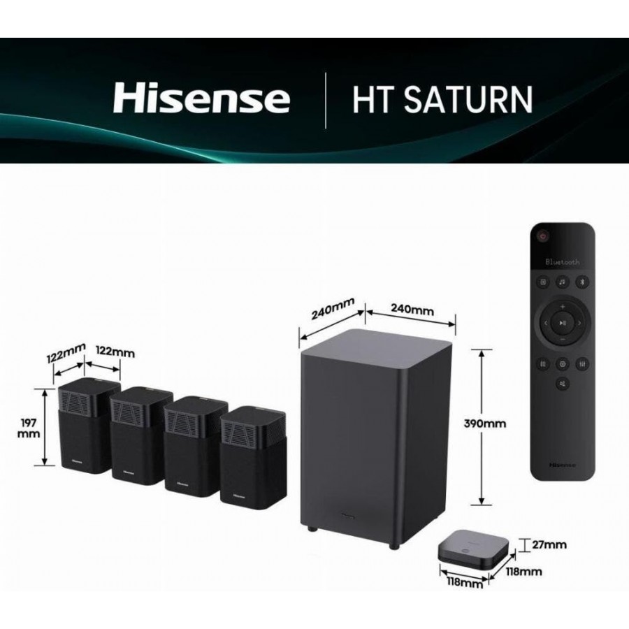 Hisense HT Saturn soundbar