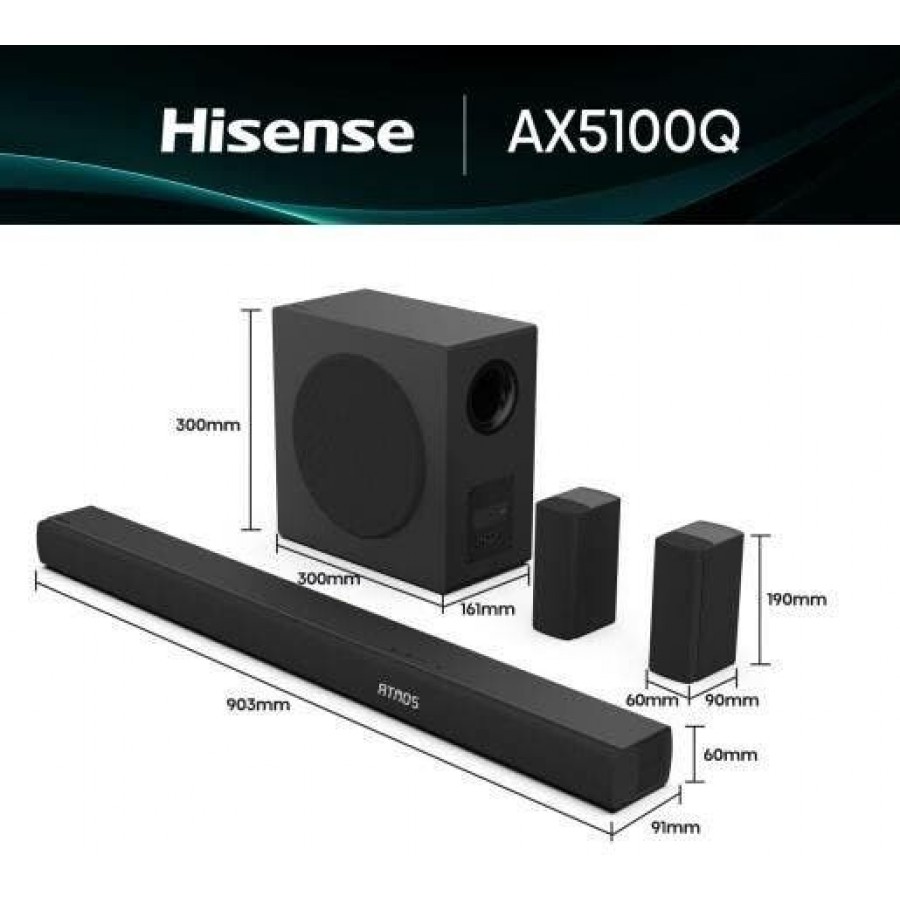 Hisense AX5100Q soundbar
