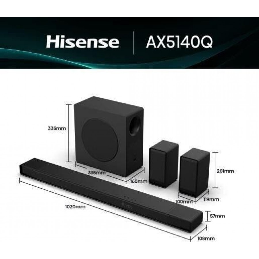 Hisense AX5140Q soundbar