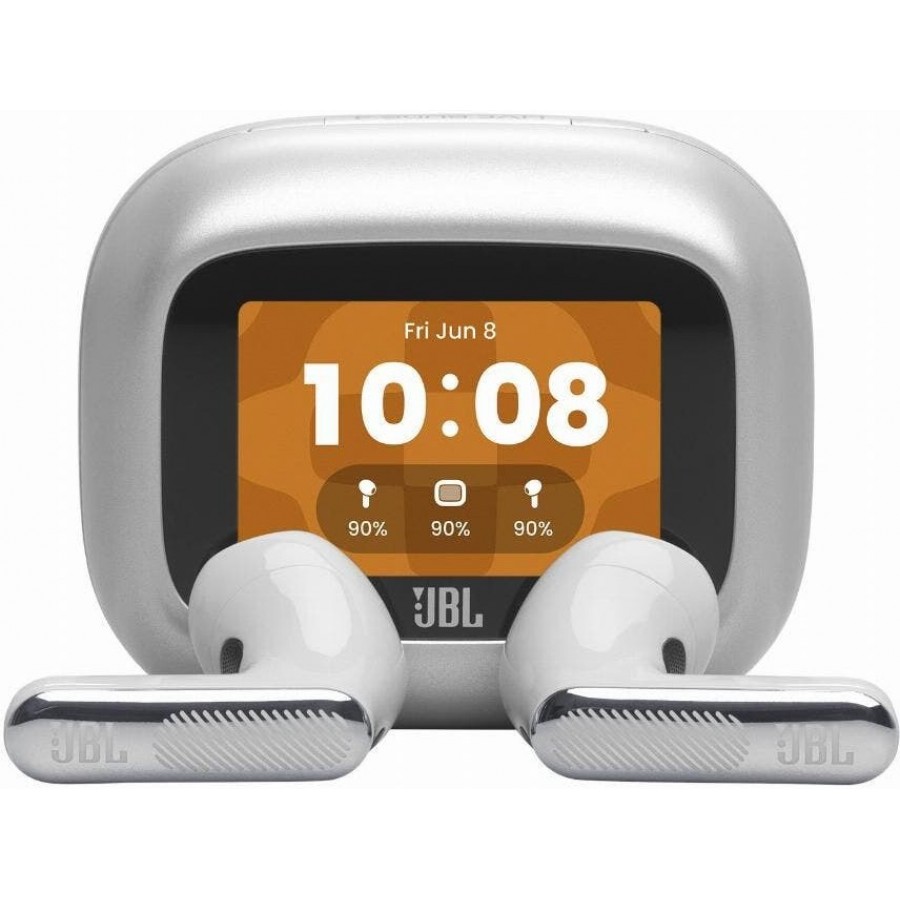 JBL Live Flex 4 - Zilver in-ear hoofdtelefoon