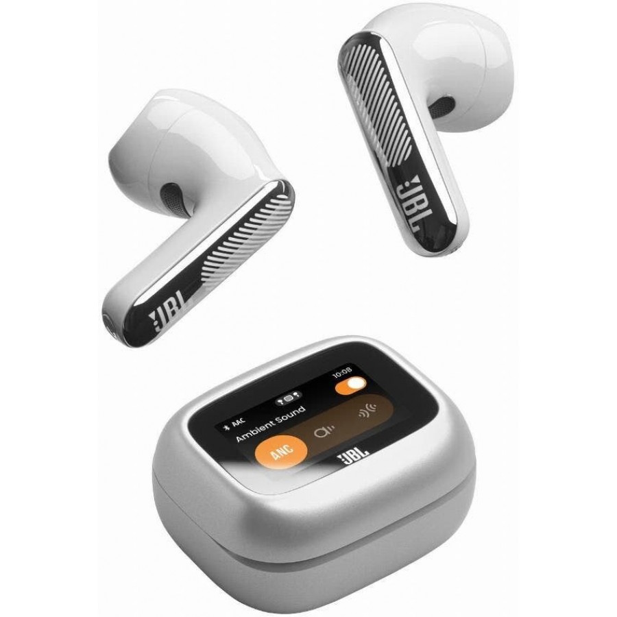 JBL Live Flex 4 - Zilver in-ear hoofdtelefoon