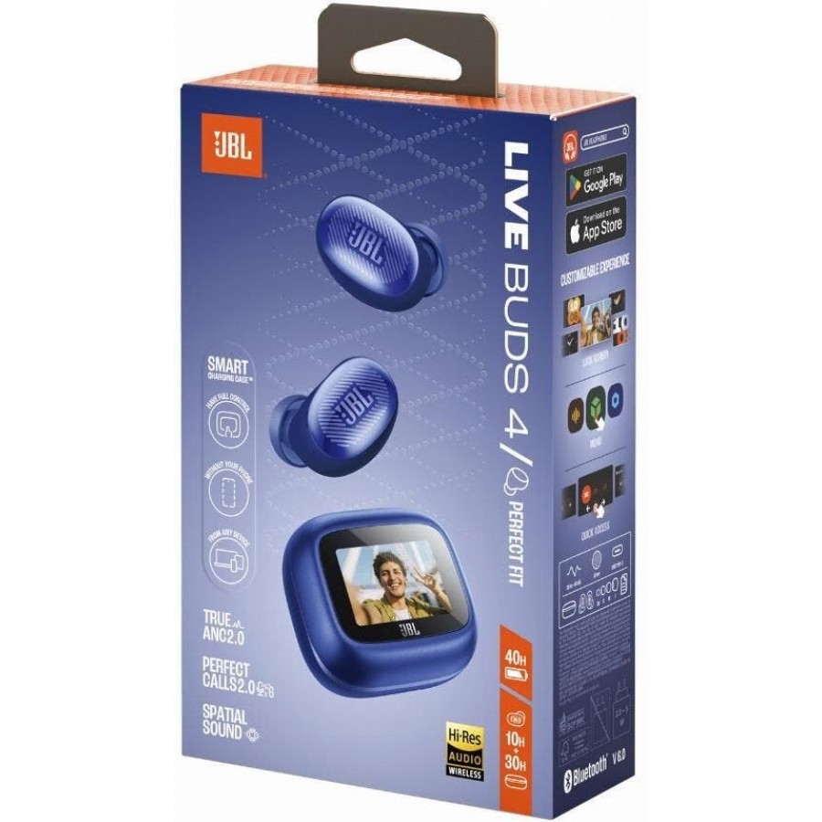 JBL Live Buds 4 - Blauw in-ear hoofdtelefoon
