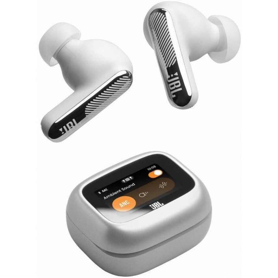 JBL LIVE BEAM 4 - Zilver in-ear hoofdtelefoon