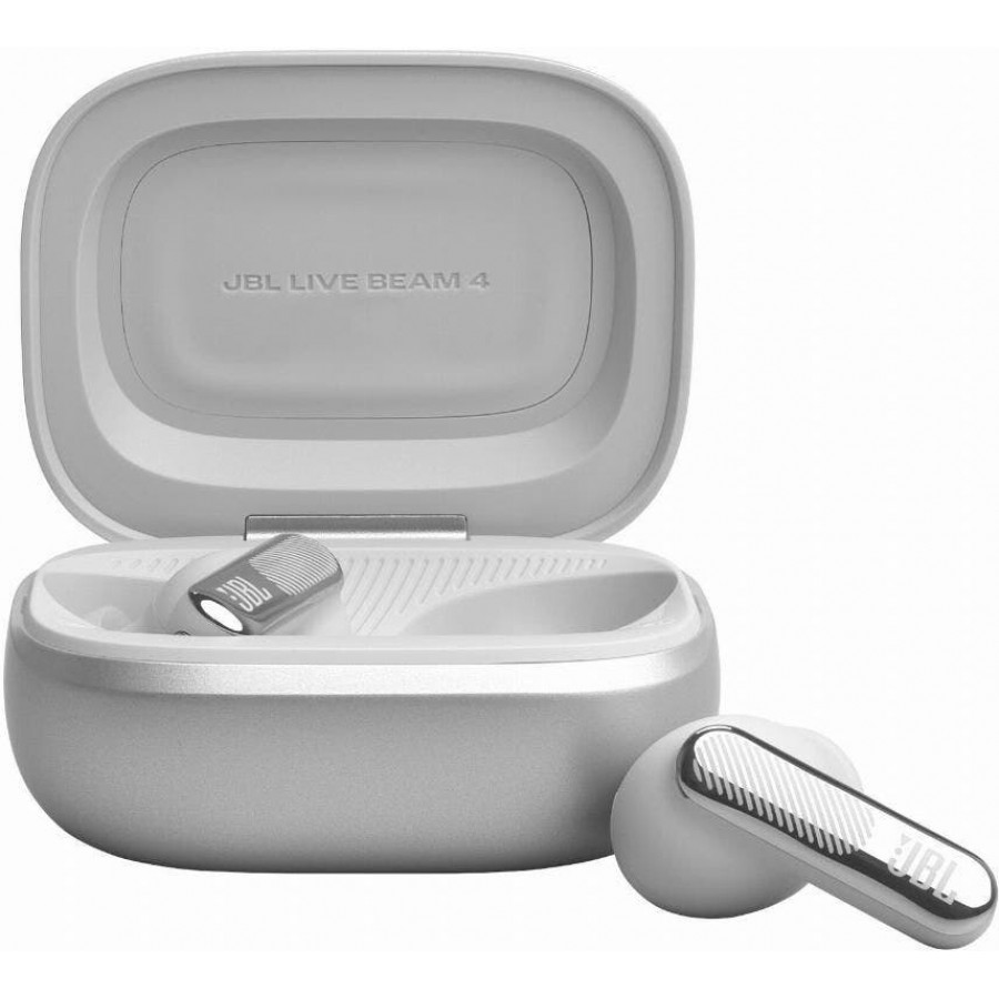 JBL LIVE BEAM 4 - Zilver in-ear hoofdtelefoon