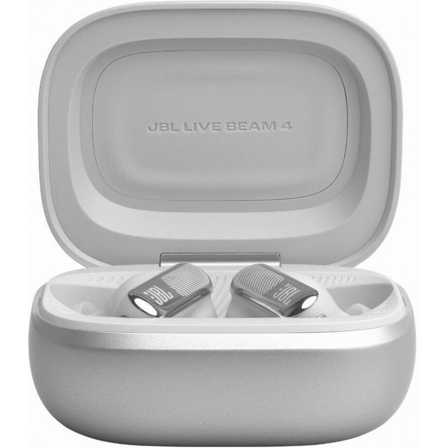JBL LIVE BEAM 4 - Zilver in-ear hoofdtelefoon