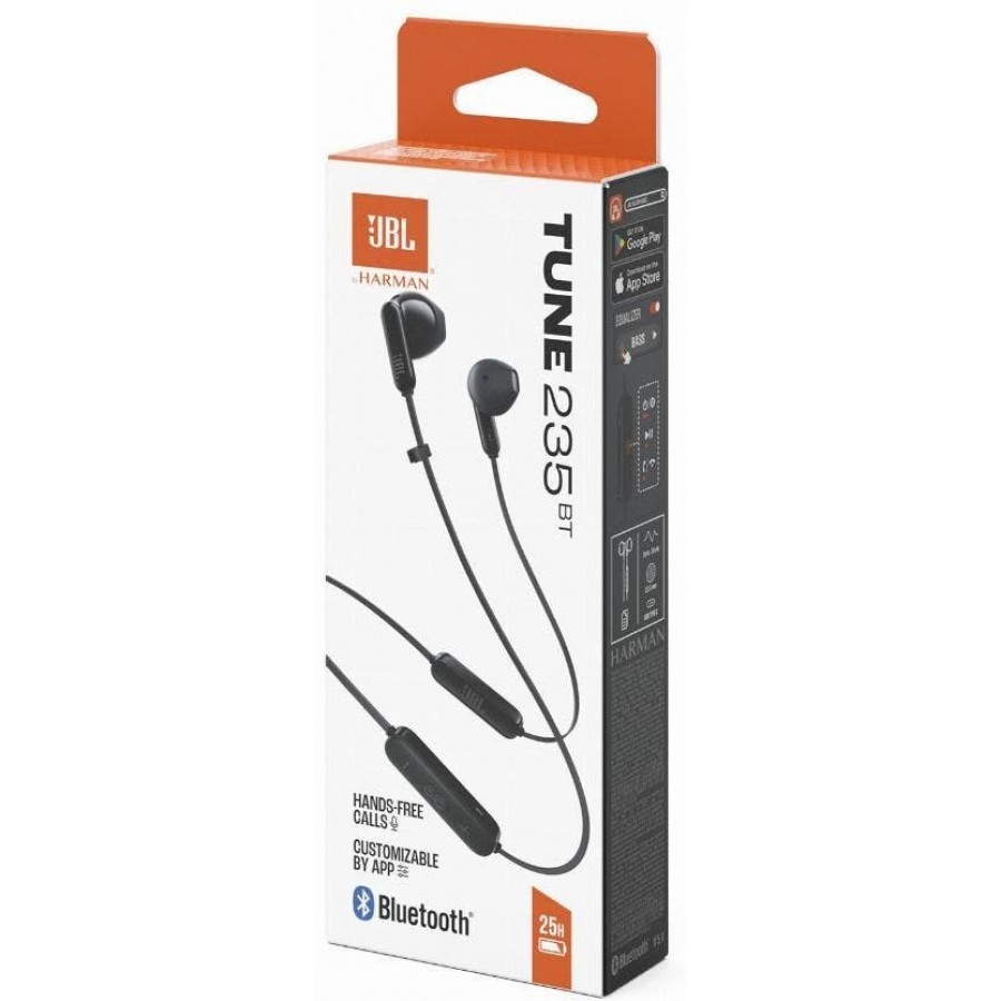 JBL Tune 235BT - Zwart in-ear hoofdtelefoon