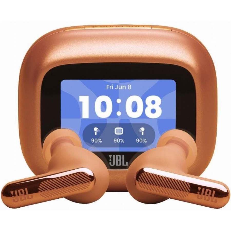 JBL Live Beam 4 - Oranje in-ear hoofdtelefoon