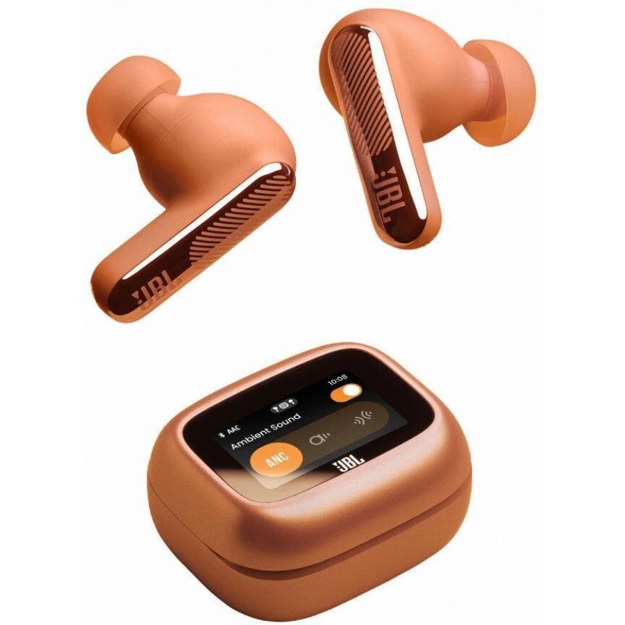JBL Live Beam 4 - Oranje in-ear hoofdtelefoon