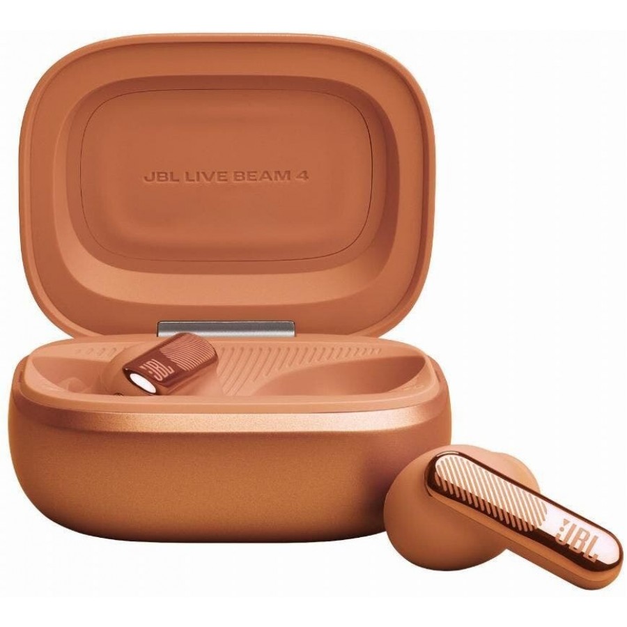 JBL Live Beam 4 - Oranje in-ear hoofdtelefoon