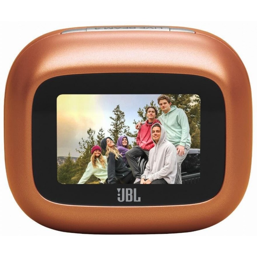 JBL Live Beam 4 - Oranje in-ear hoofdtelefoon