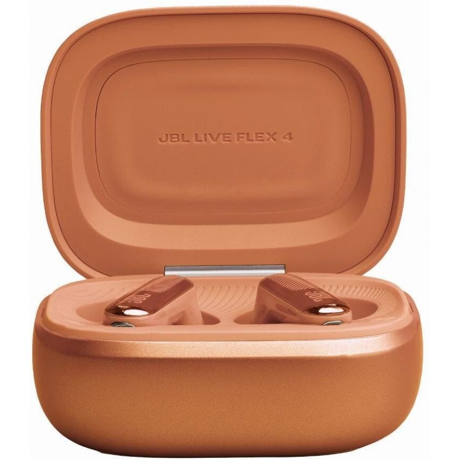 JBL Live Flex 4 - Oranje in-ear hoofdtelefoon