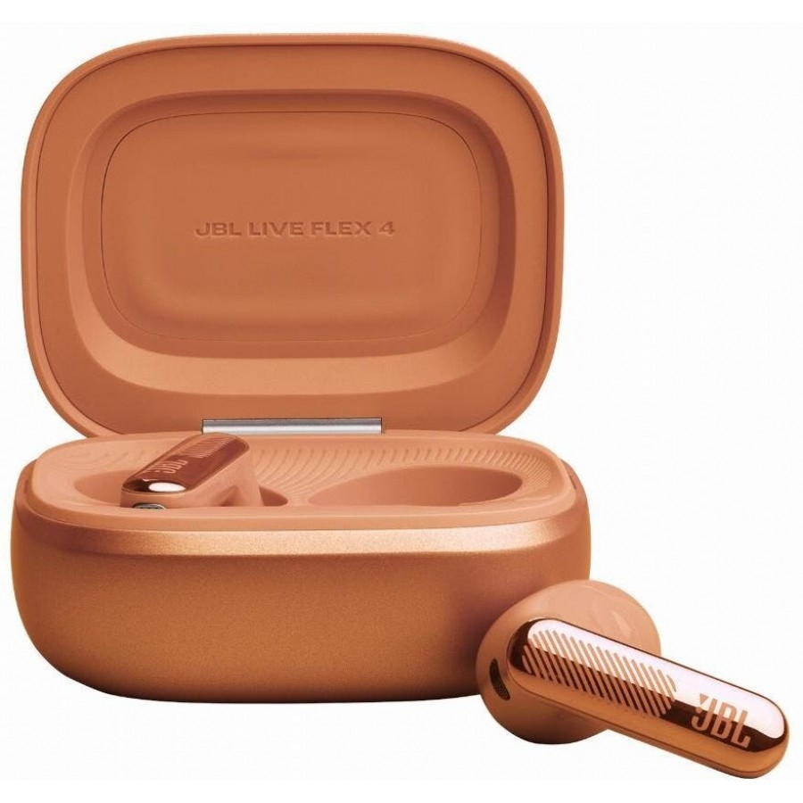 JBL Live Flex 4 - Oranje in-ear hoofdtelefoon