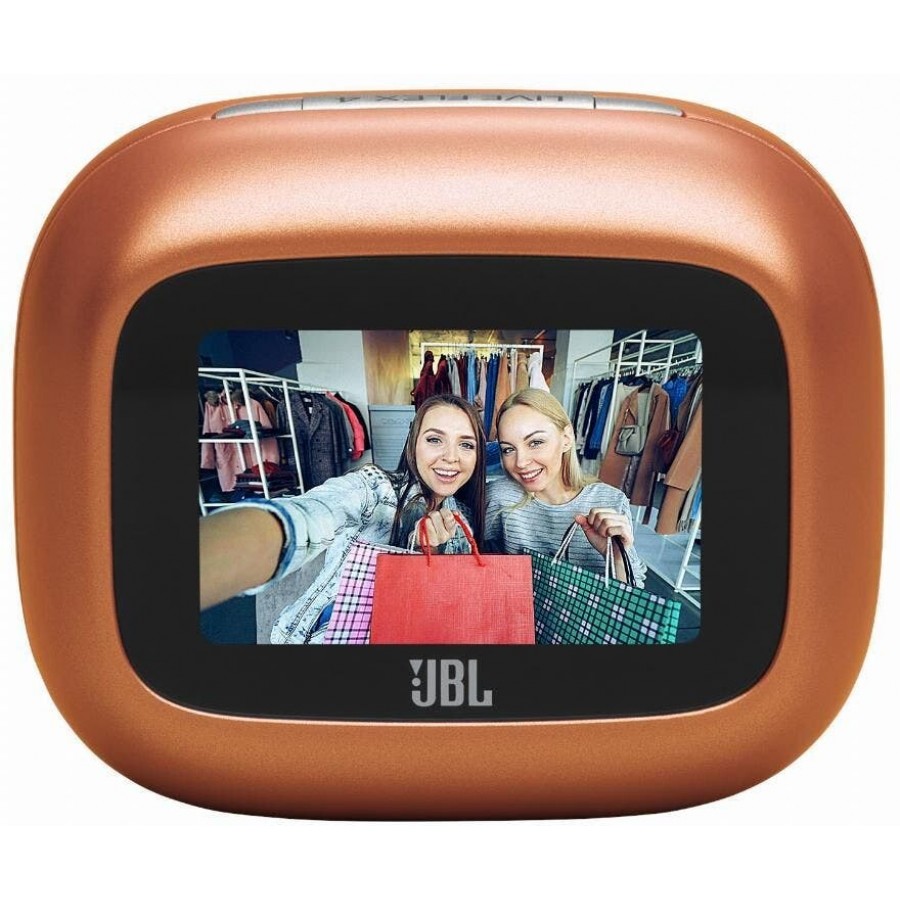 JBL Live Flex 4 - Oranje in-ear hoofdtelefoon