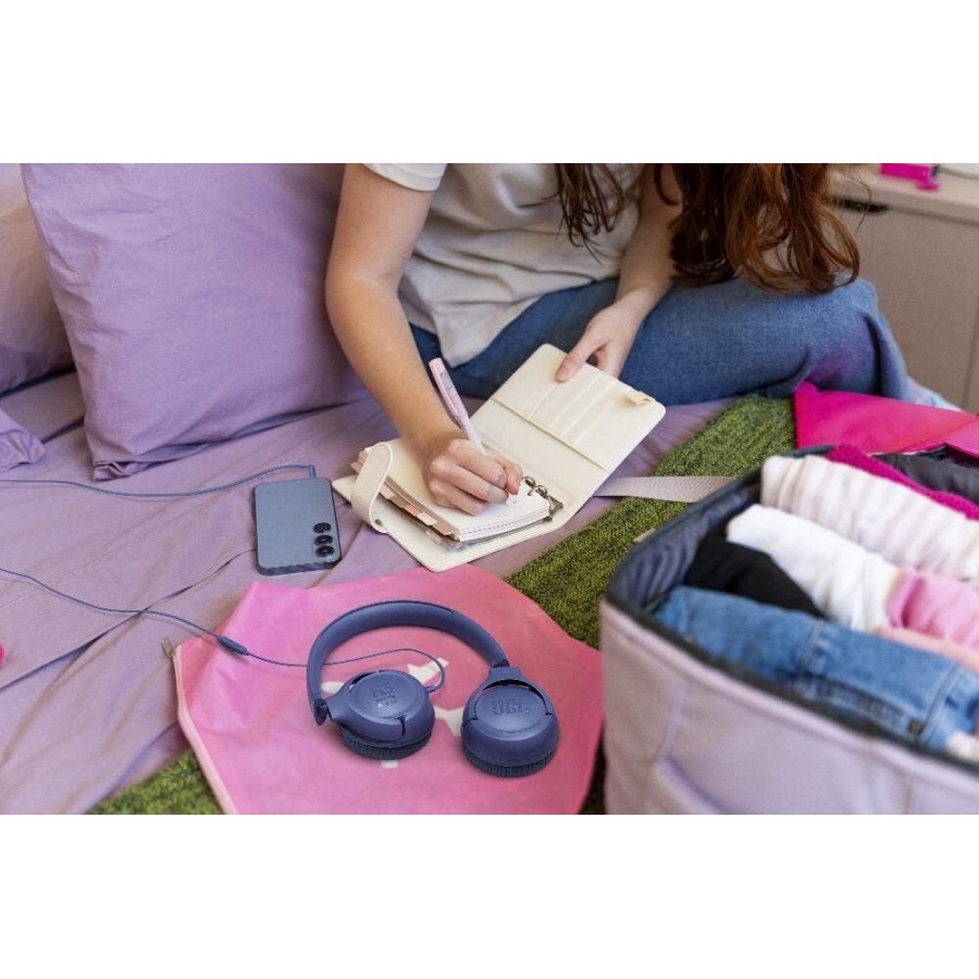 JBL TUNE530 - Blauw on-ear hoofdtelefoon