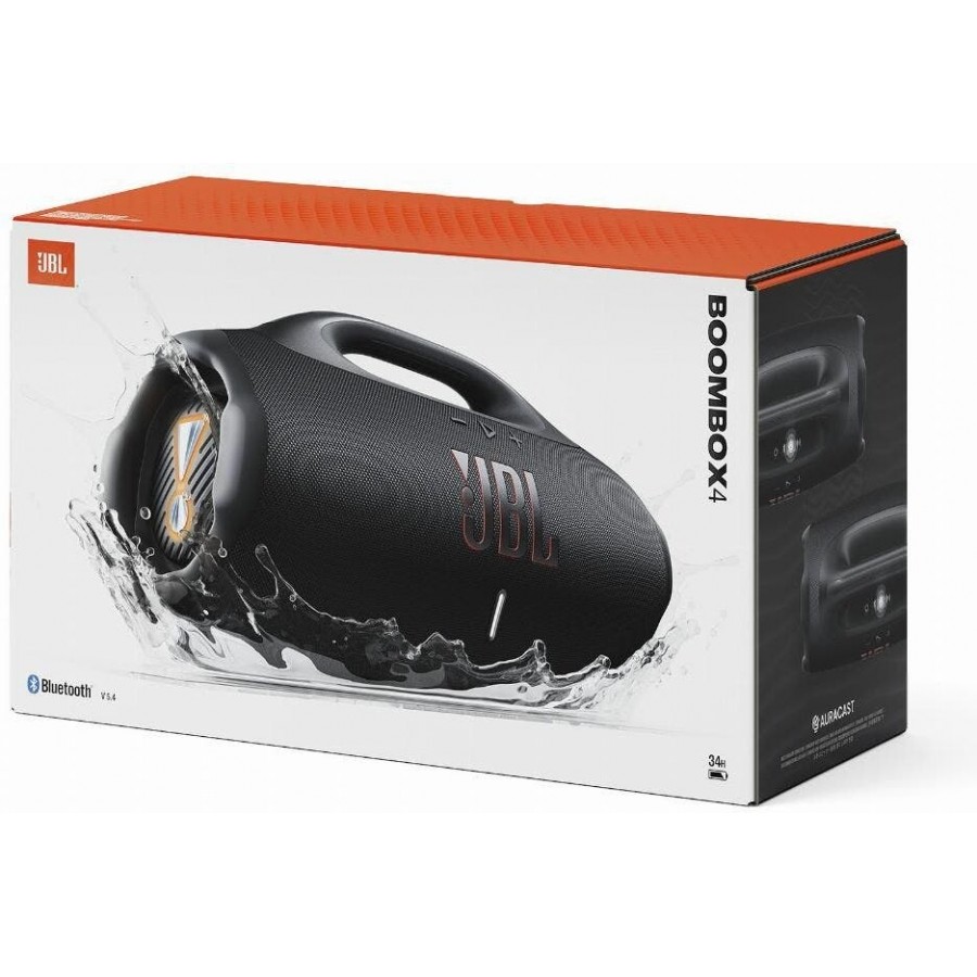JBL Boombox 4 - Zwart draadloze luidspreker