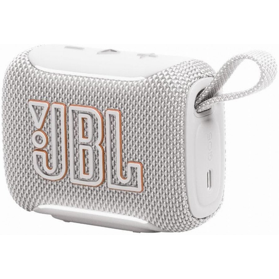JBL Go 5 - Wit draadloze luidspreker