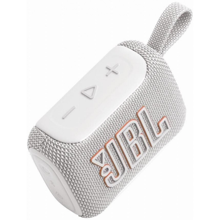 JBL Go 5 - Wit draadloze luidspreker