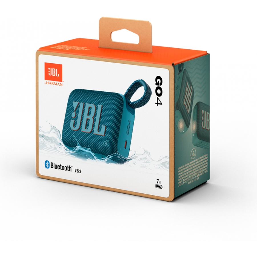 JBL Go 4 Blauw draadloze luidspreker