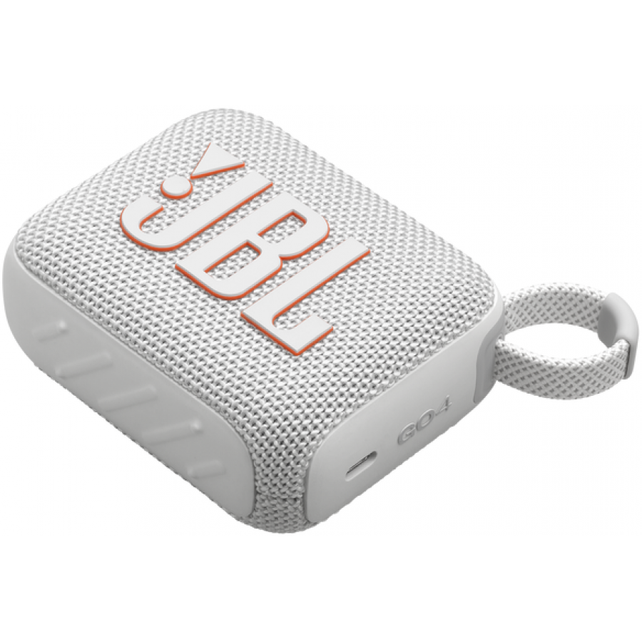 JBL Go 4 Wit draadloze luidspreker
