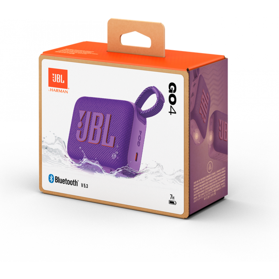 JBL Go 4 Paars draadloze luidspreker