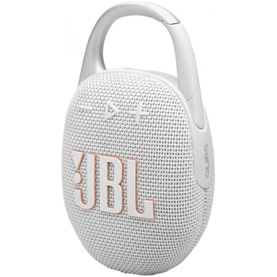 JBL Clip 5 Wit draadloze luidspreker