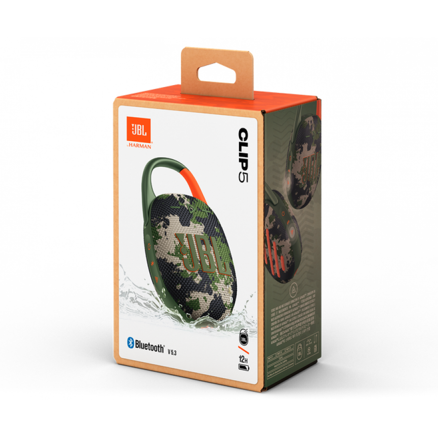JBL Clip 5 Squad draadloze luidspreker