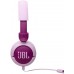 JBL Junior 320 Kids on-ear flat cable Purple hoofdtelefoon
