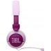 JBL Junior 320 Kids on-ear flat cable Purple hoofdtelefoon
