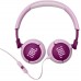 JBL Junior 320 Kids on-ear flat cable Purple hoofdtelefoon