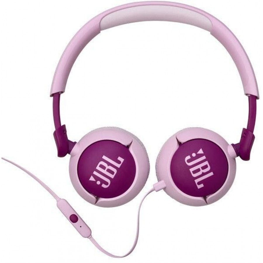 JBL Junior 320 Kids on-ear flat cable Purple hoofdtelefoon