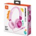 JBL Junior 320 Kids on-ear flat cable Purple hoofdtelefoon
