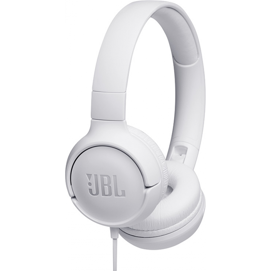 JBL TUNE 500 WIT on-ear hoofdtelefoon