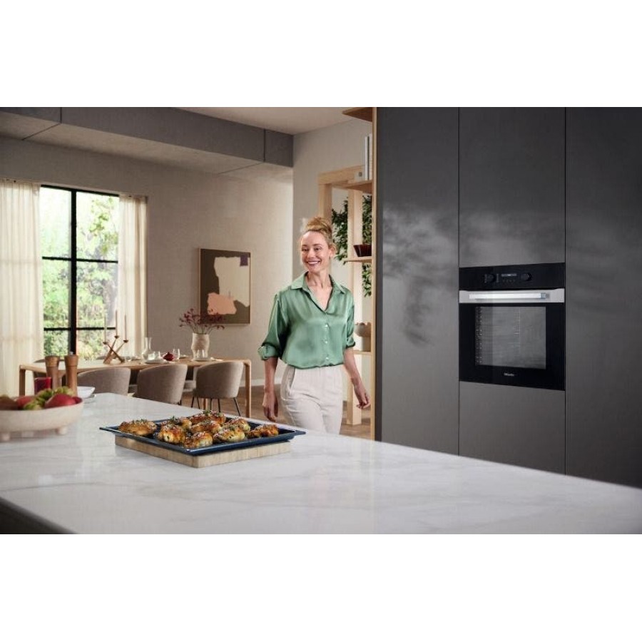 Miele H 2861 B CLST RVS inbouw oven