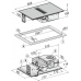 Miele KMDA 7473-1 FR Silence inductie kookplaat met afzuiging