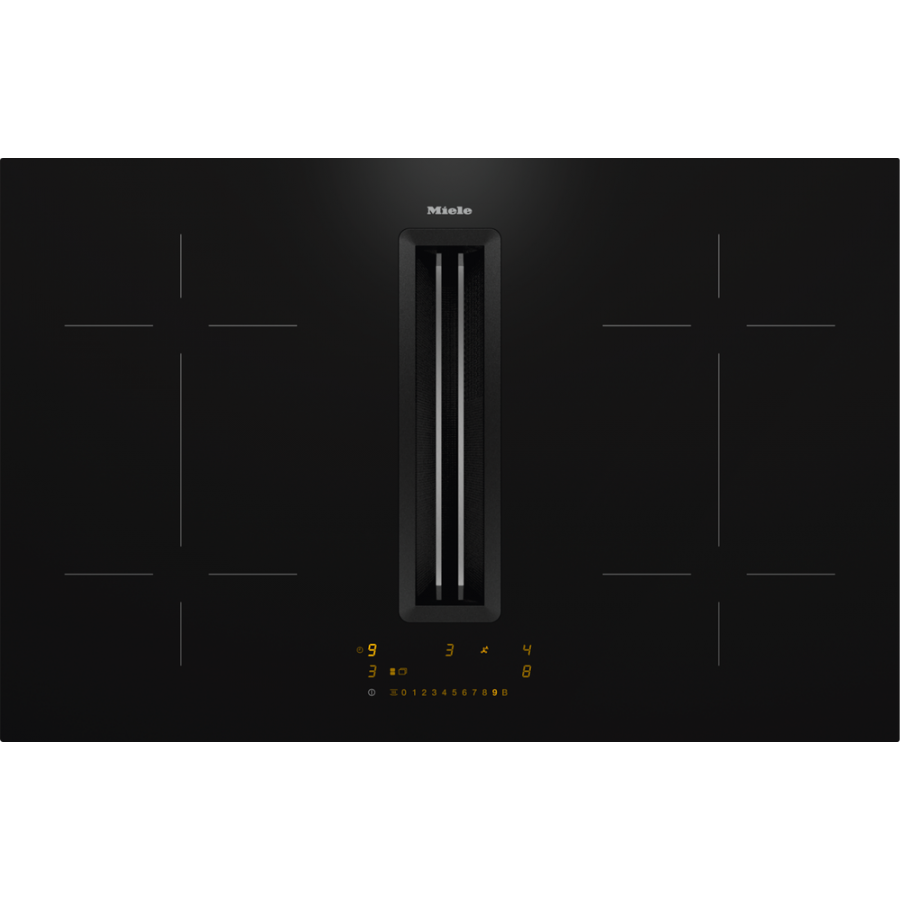 Miele KMDA 7473-1 FL Silence inductie kookplaat met afzuiging