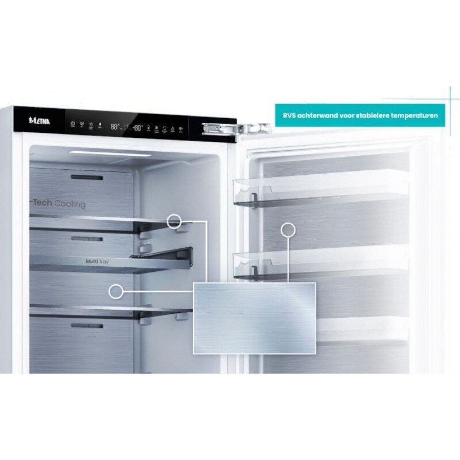 ETNA KCD9194CNF inbouw koel-vriescombinatie