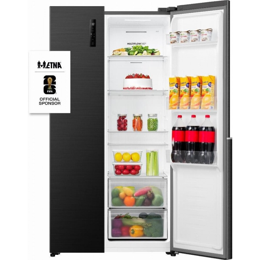 ETNA AKV5178ZWA amerikaanse koelkast | Electro World Offermans