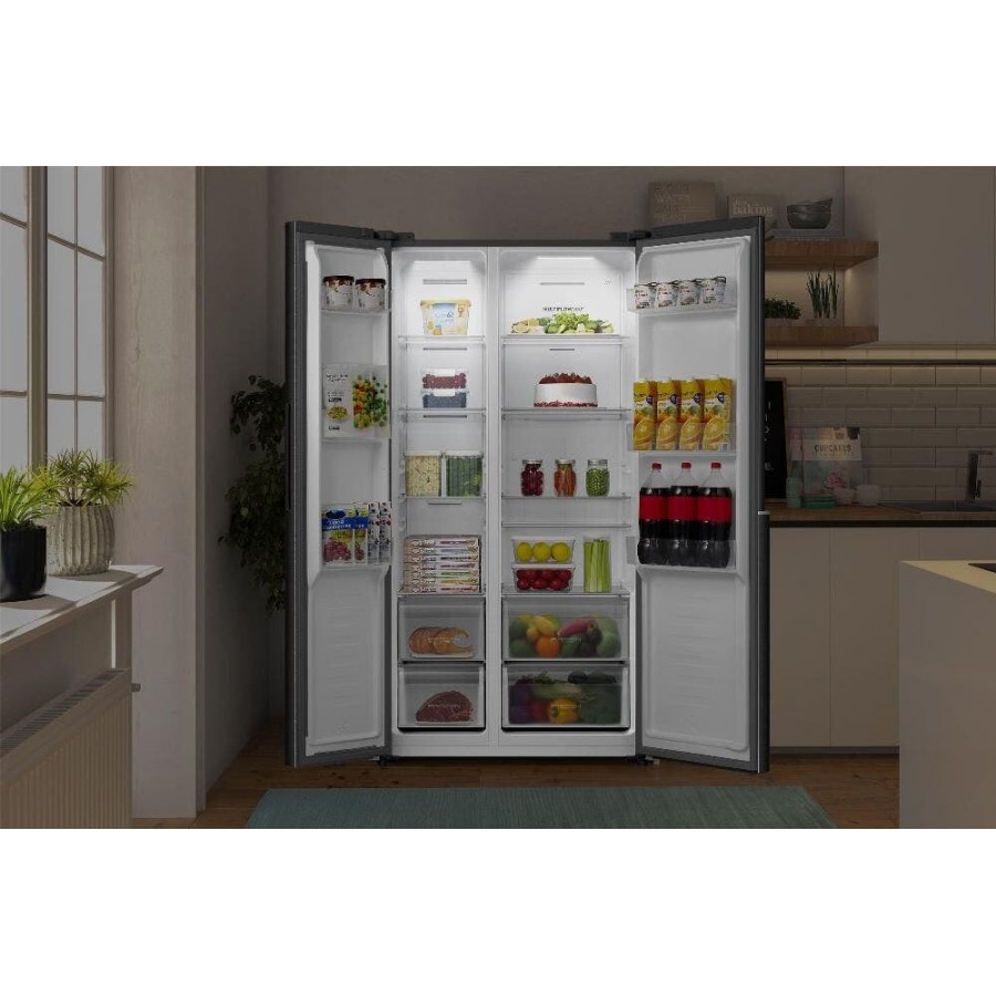 ETNA AKV5178ZWA amerikaanse koelkast | Electro World Offermans