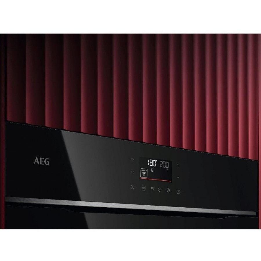 AEG TK6NK40PB inbouw oven met magnetron
