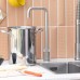 Quooker Nordic Square Single tap kokend- en warm waterkraan