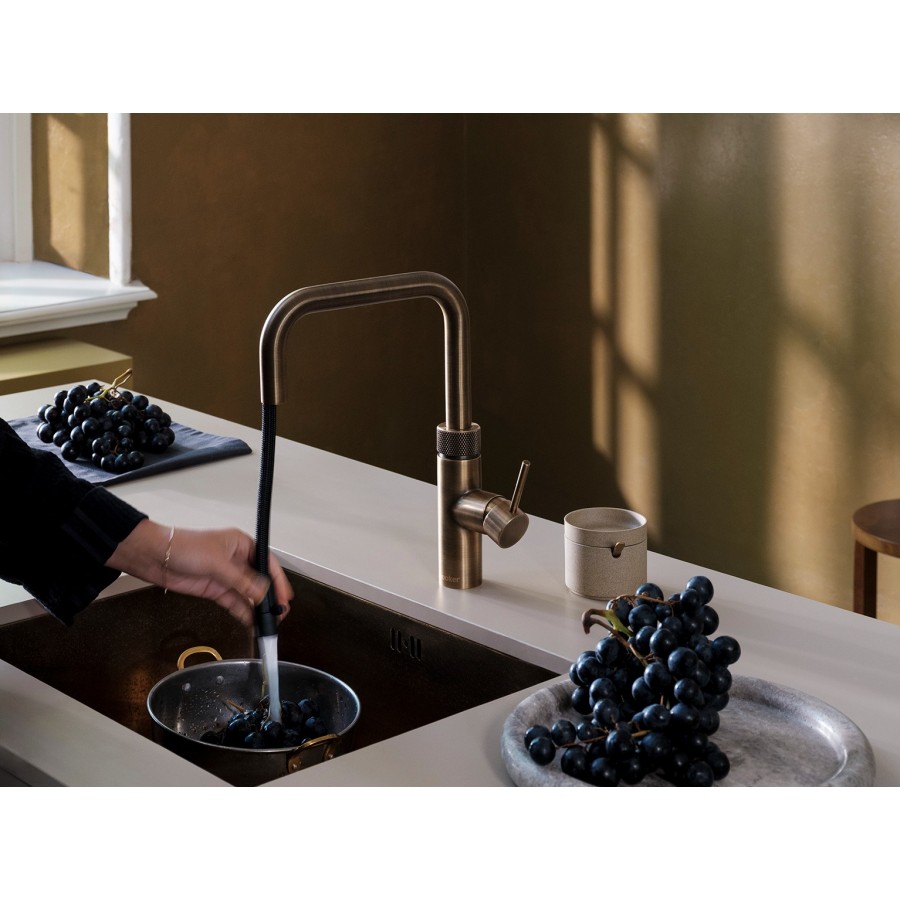 Quooker Flex Square kokend- en warm waterkraan