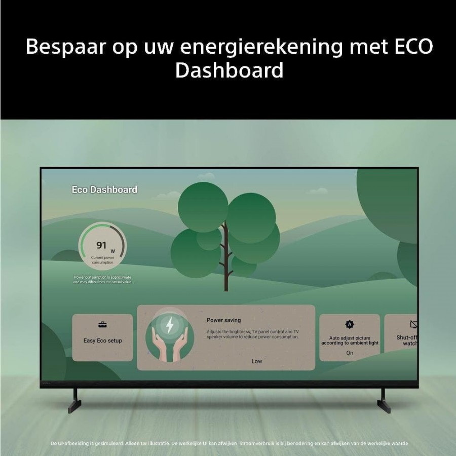 Sony 85’’ BRAVIA 3 II - 4K LED TV LED televisie