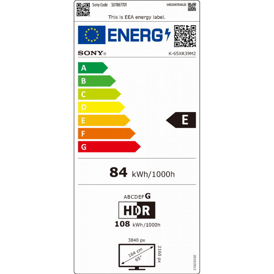 Sony 65’’ BRAVIA 3 II - 4K LED TV LED televisie